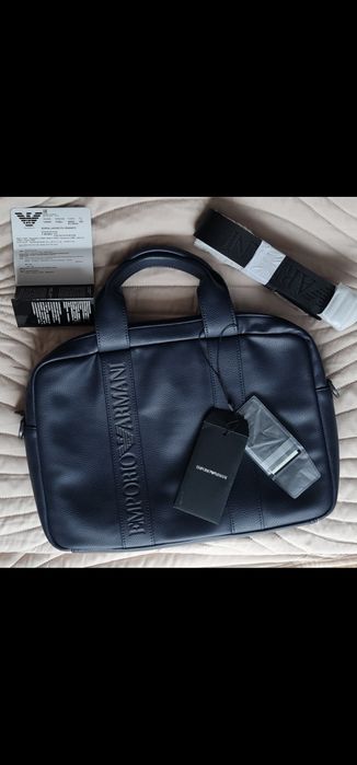 torba emporio armani Emporio Armani na laptop listonoszka