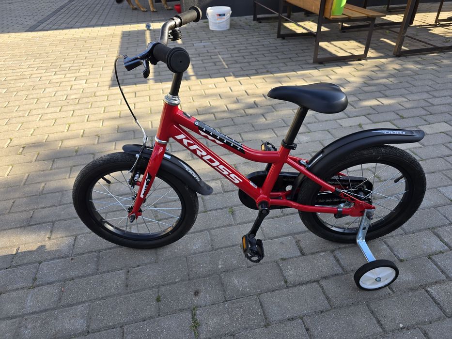 Rower dziecięcy Kross Racer 4.0 koła 16 cali aluminiowa rama