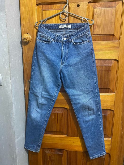 Сині джинси мом Denim