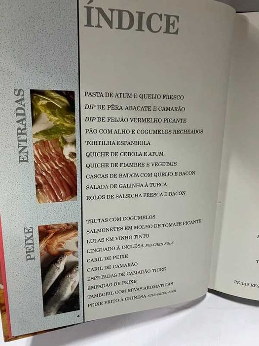 Livro de Culinária - Comer à Internacional