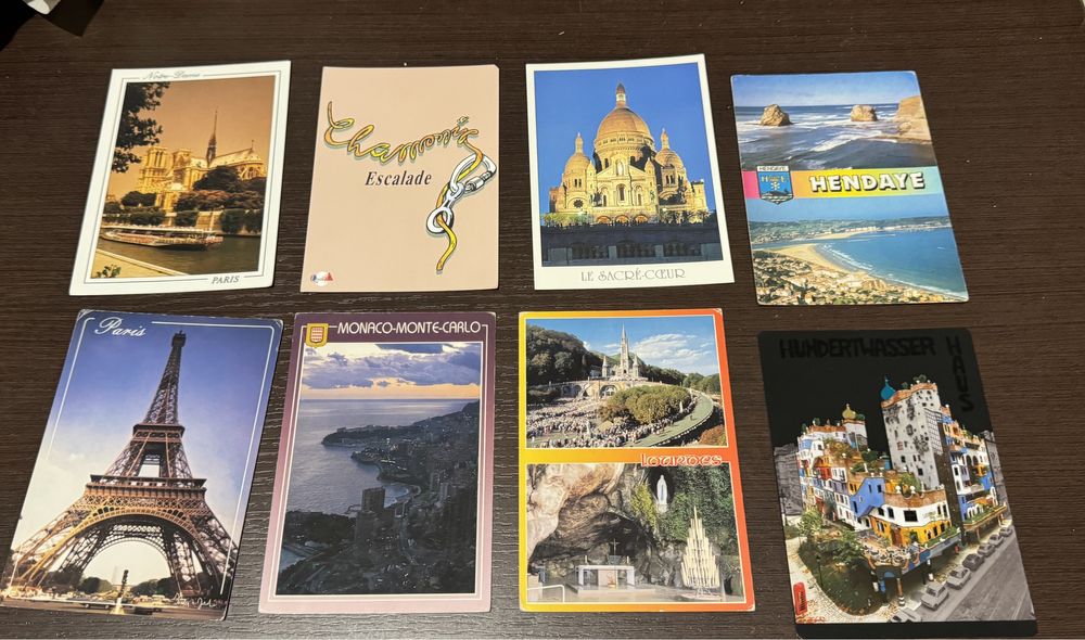 23 Postais Ilustrados de algumas cidades europeias