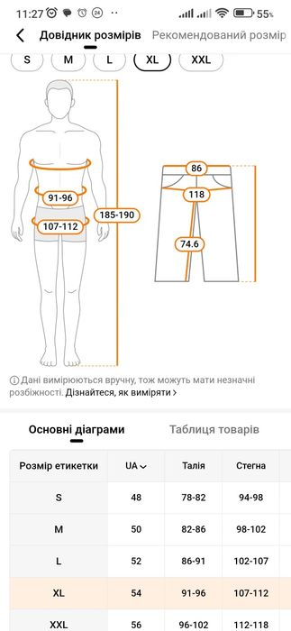 Мужские штаны cargo