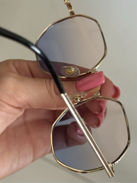 Модні окуляри. Octagon. Окуляри з градієнтом. Сонцезахисні окуляри.