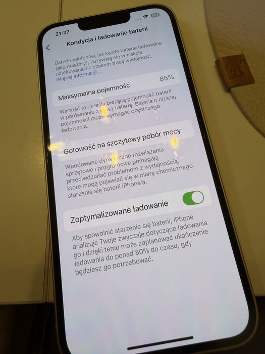 Iphone 13 128GB KONDYCJA 85%