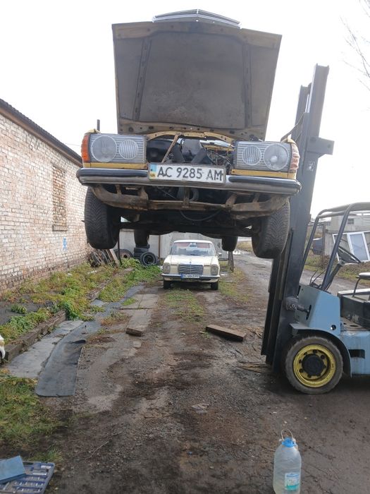 Мерседес 123 розборка