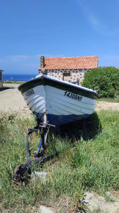 Barco bote da Fibramar 4 metros com atrelado