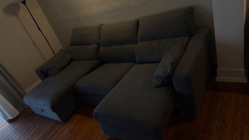 Sofá com 3 chaise longue