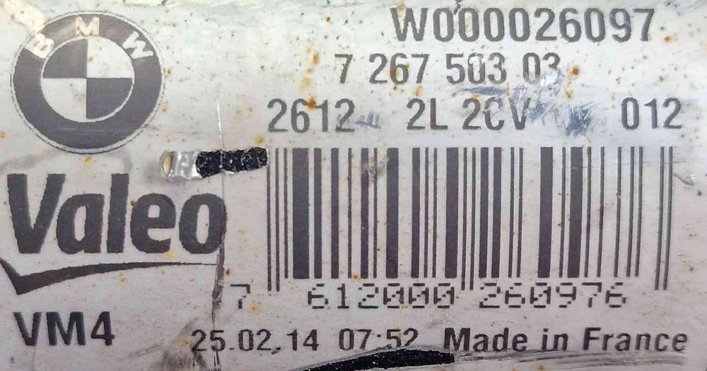 Motor Limpa Vidros Frente BMW 1 (F20) ano 2012
