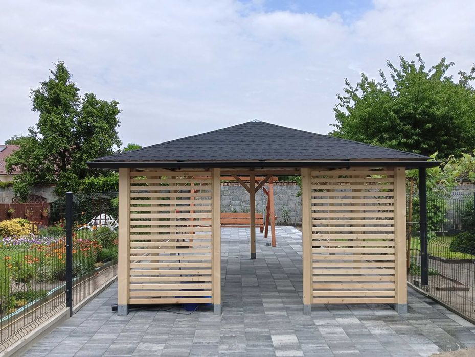 WIĄZARY DACHOWE na wiaty domki drewniane letniskowe gotowa KRATOWNICA