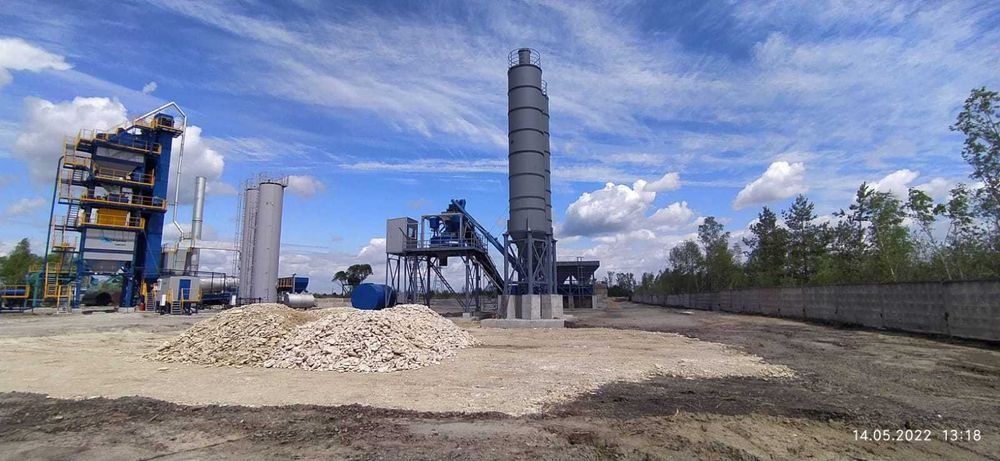 Стаціонарний Бетонний завод АБЗУ-55 МЗБУ (55м3/год) БЗУ, РБУ, ЖБИ БСУ