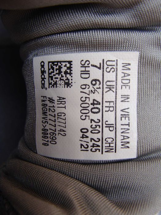 40/25 см Adidas Zx 2K Boost Grey кроссовки крутые оригинал 2021