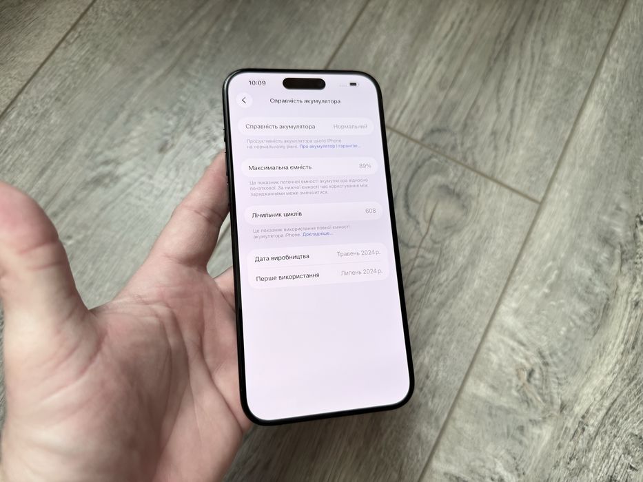 iPhone 15 Pro Max 512gb Black Titanium фіз сім