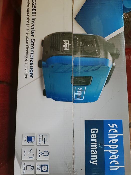 Продам генератор Scheppach SG2500i