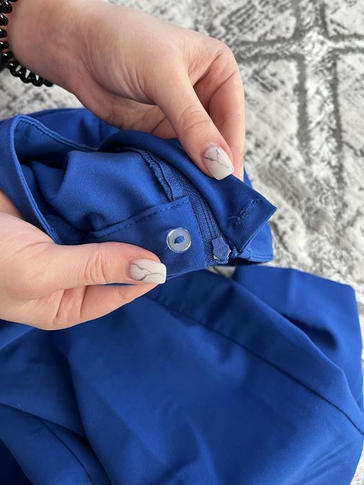 Жіночі сині брюки