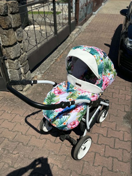Wózek dziecięcy 3w1 babylux tropical