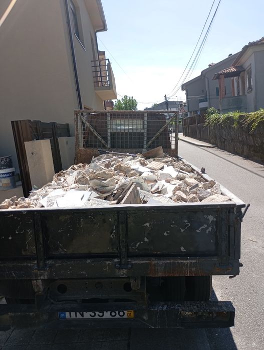 Remoção de entulhos
