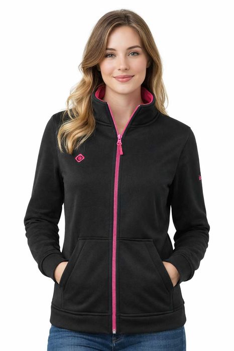 AN2 Damska Ciepła Bluza Polarowa Rozpinana IZAS Outdoor Ocieplana XL