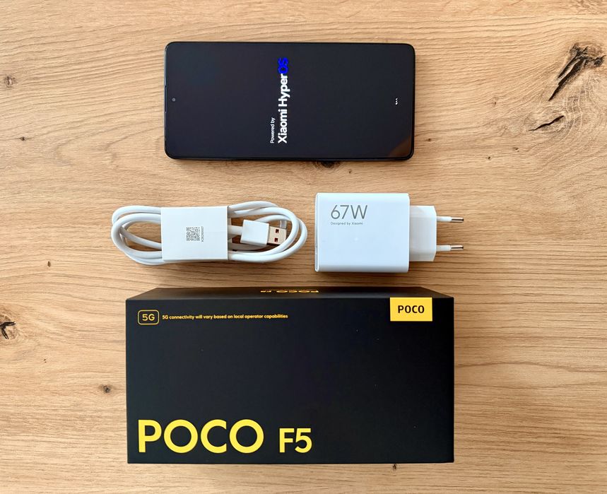 Telefon Xiaomi Poco F5 12/256 GB czarny