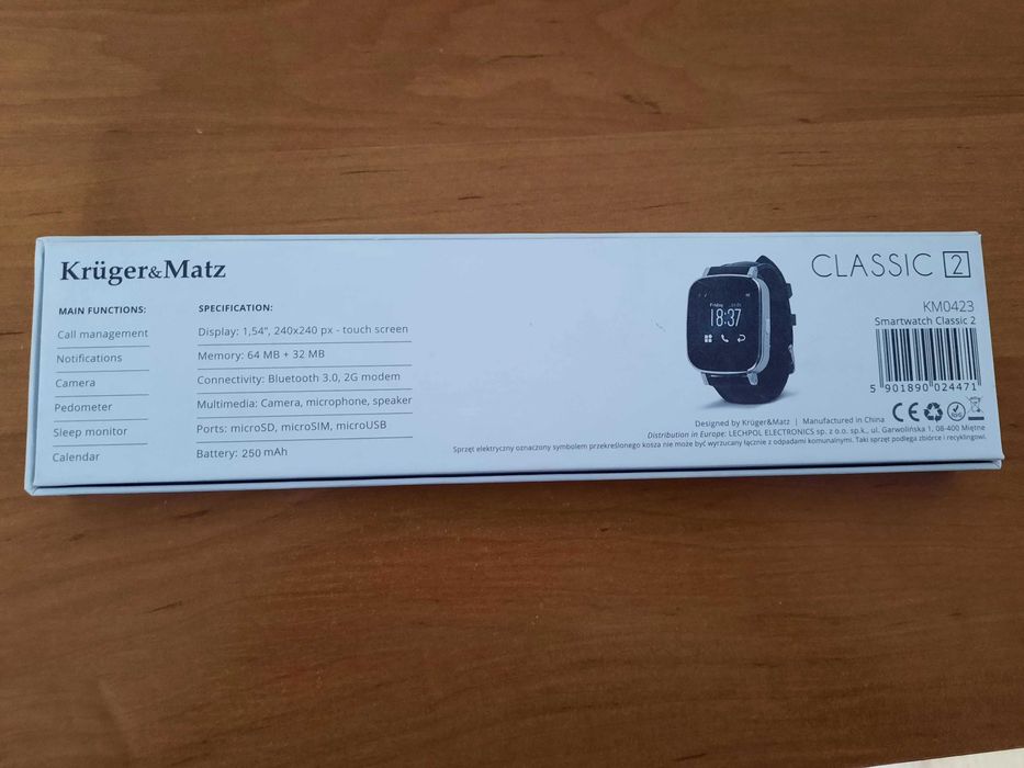 Smartwatch Kruger & Matz Classic 2