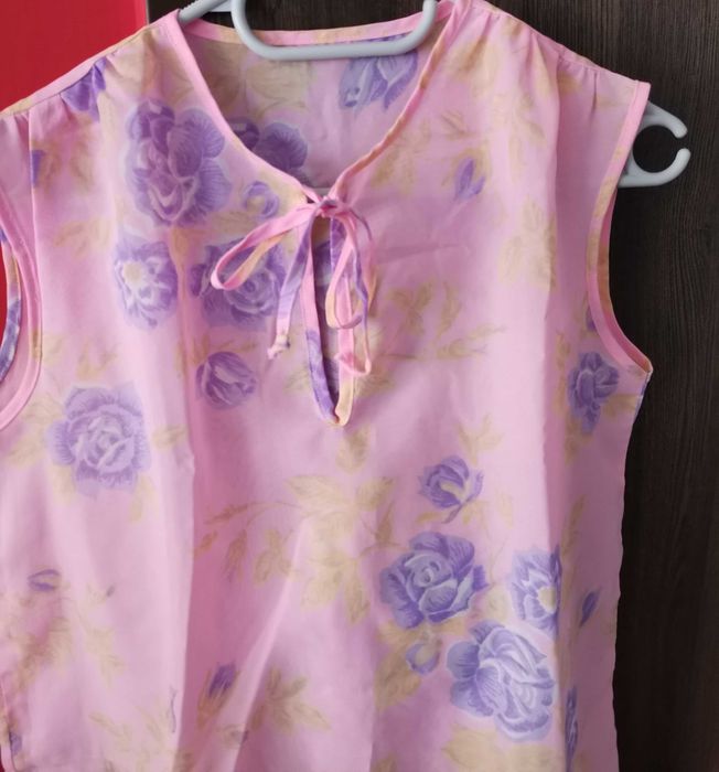 koszula nocna w kwiaty