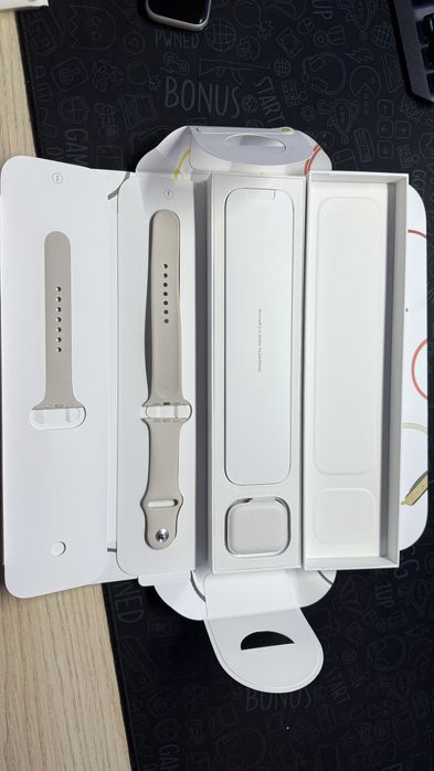 Apple watch 7 luz das estrelas