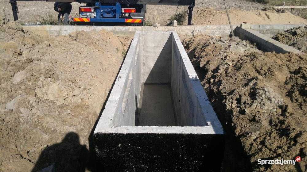 Kanał Samochodowy Betonowy 4m oraz 6m Kanały Samochodowe Ścianki 12cm