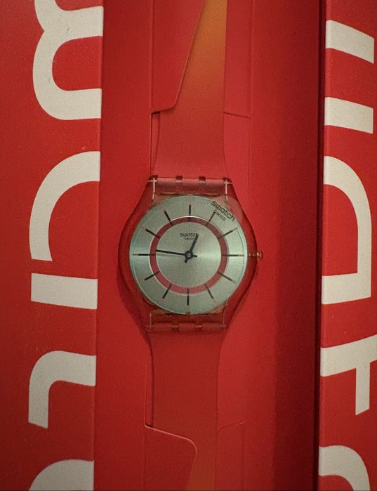 Relógio Swatch Minty Mango Dream NOVO
