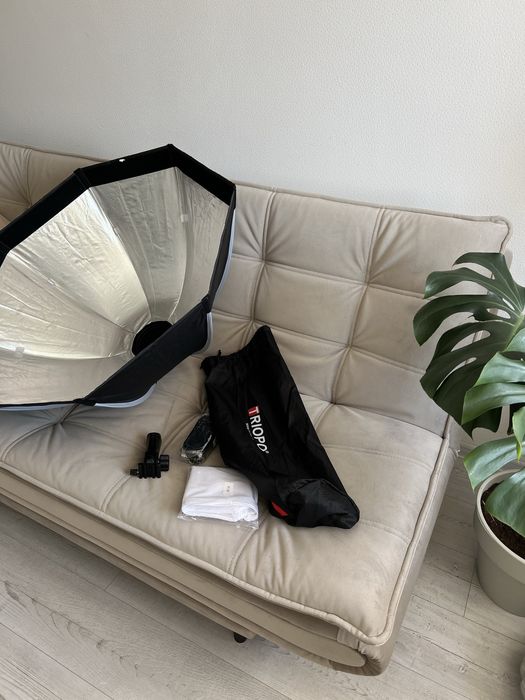 Постійне світло godox sl60 ii D та софтбокс TRIOPO 90