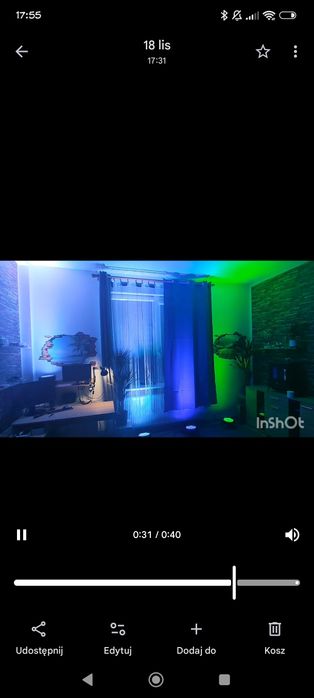 Najmocnieszy duzy Reflektor halogen sceniczny LED Par RGB 60x3W DMX