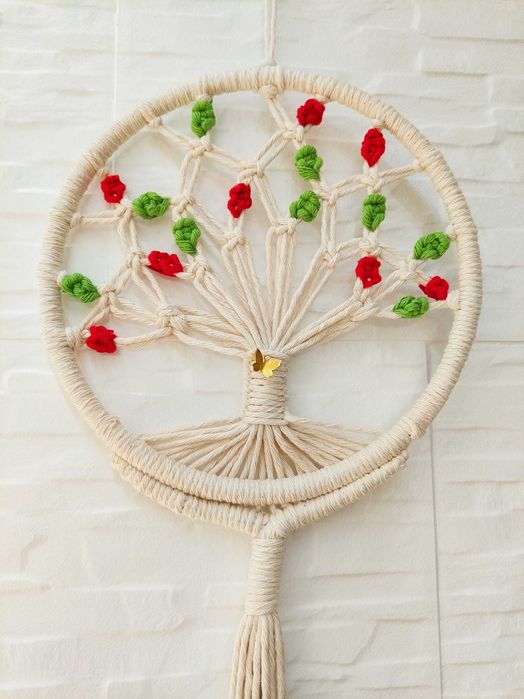 Árvore da vida Jardim Eden em Macramé | NOVO|