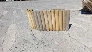 Palisada Toczona, Rollborder drewniany Producent