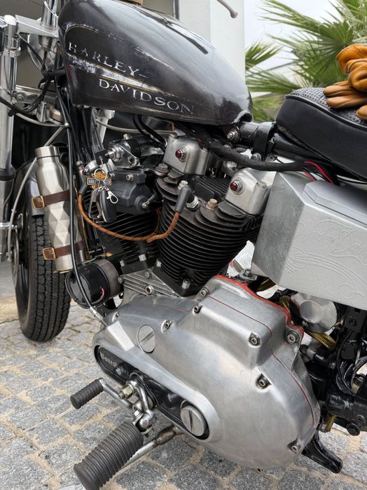 Harley Davidson Ironhead 1977 (LER ANÚNCIO)