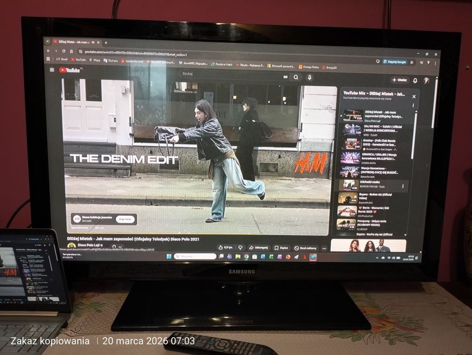 Samsung 42" PLAZMOWY