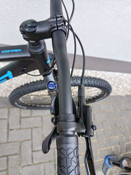 NOWY Kands Comp-er 2026 czarno-niebieski mat koła 29" Shimano Cues 2x9
