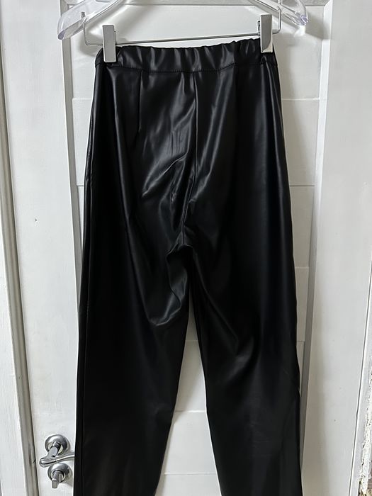 Штани із еко шкіри