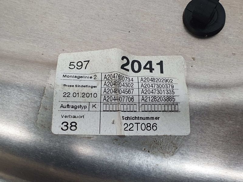 Elevador vidros trás esquerdo MERCEDES-BENZ Classe C (W204)