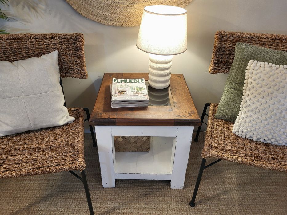 mesa, apoio, centro, mexicano, vintage, rustico