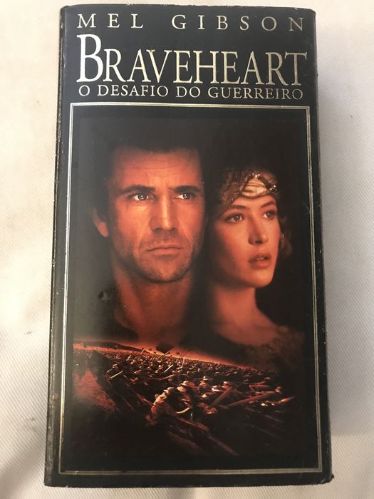 Vhs Braveheart com Mel Gibson