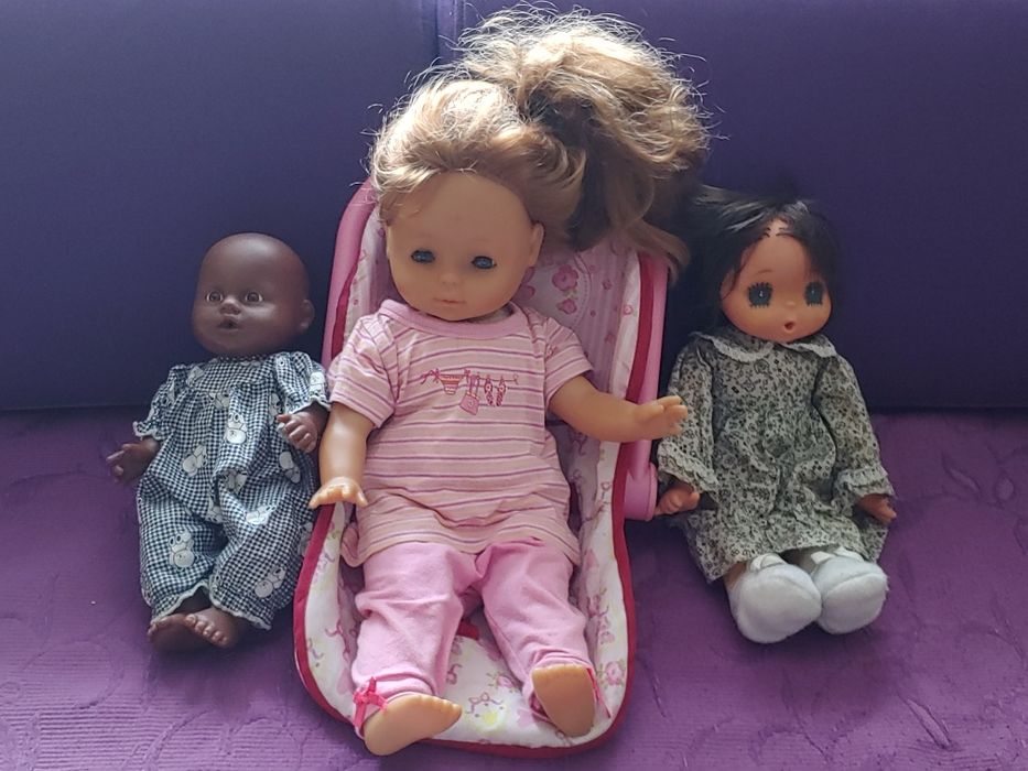 Lalki 3 sztuki zabawki