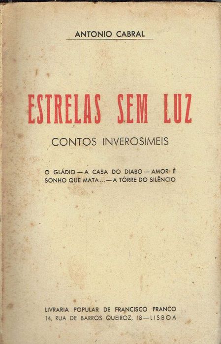 16539

Livros de António Cabral