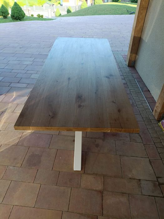 Stól debowy 220x90 cm
