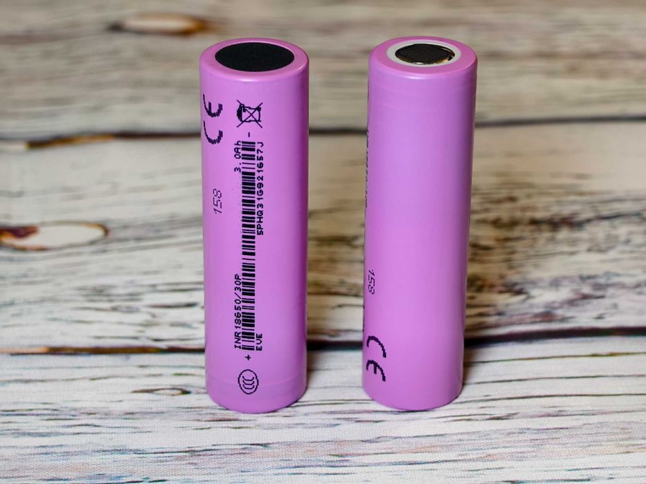 Акумулятор 18650 EVE INR18650-30P 3000mAh 30A Li-ion високострумовий