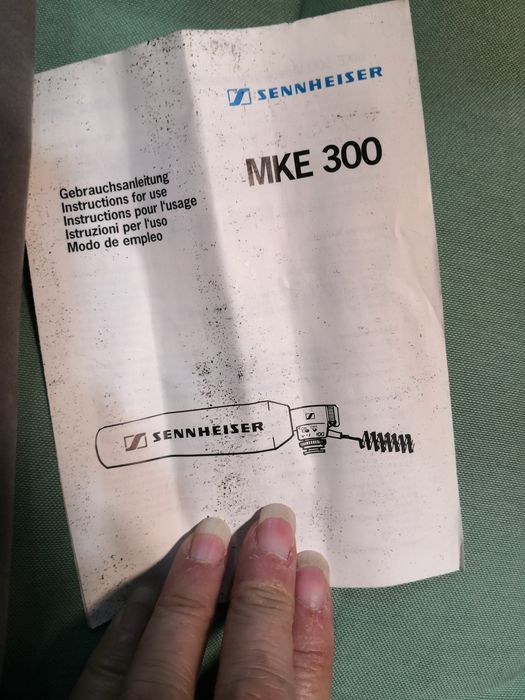 microfone direcional Sennheiser MKE 300