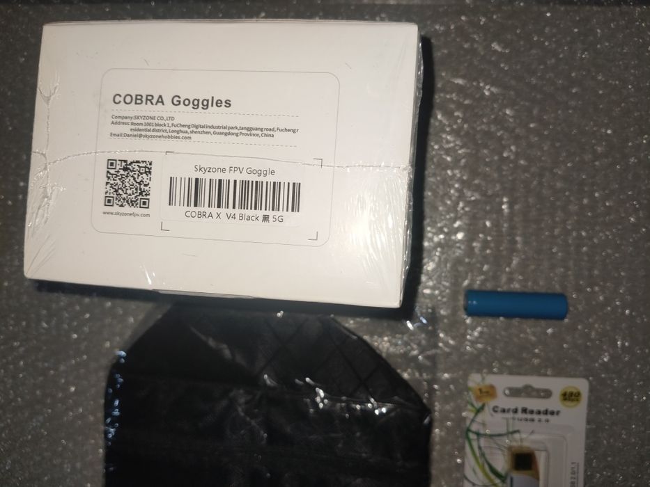 Новий_Skyzone Cobra X V4, FPV шолом Diversity DVR 5.8