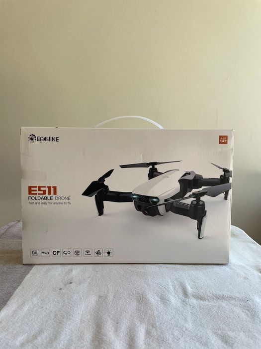 Drone Eachine E511 dobrável (novo, nunca usado)509139156773130241
