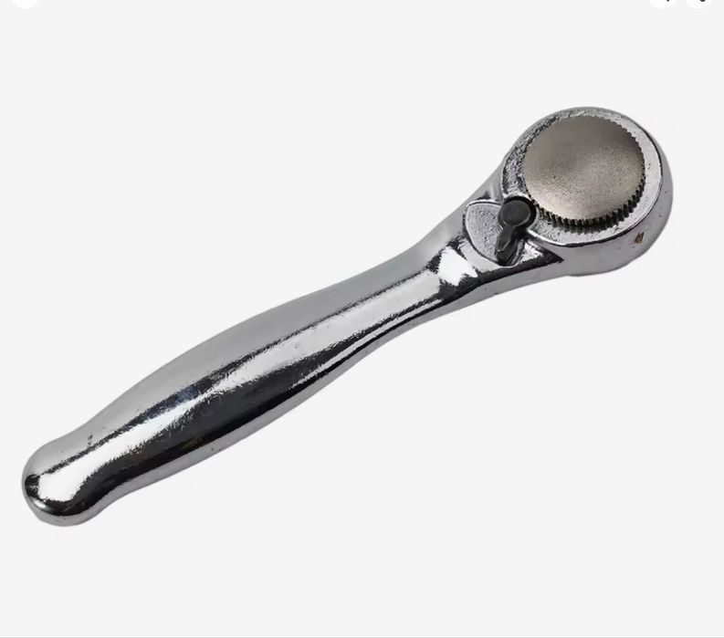 Ключ тріскачка 72зуби, шестигранний адаптер 6,35мм трещотка 1/4 біти