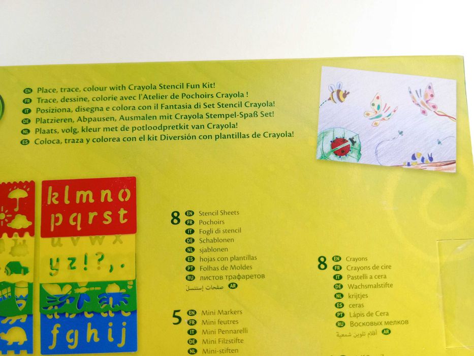 CRAYOLA: Atelier Diversão com moldes Crianças Kids - NOVO