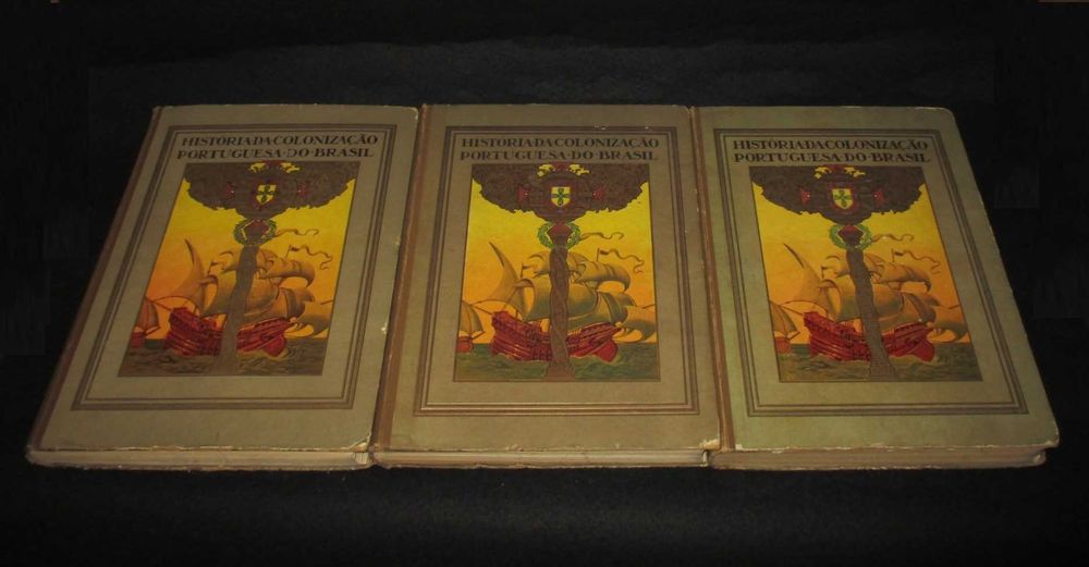 Livros História da Colonização Portuguesa do Brasil Edição Monumental