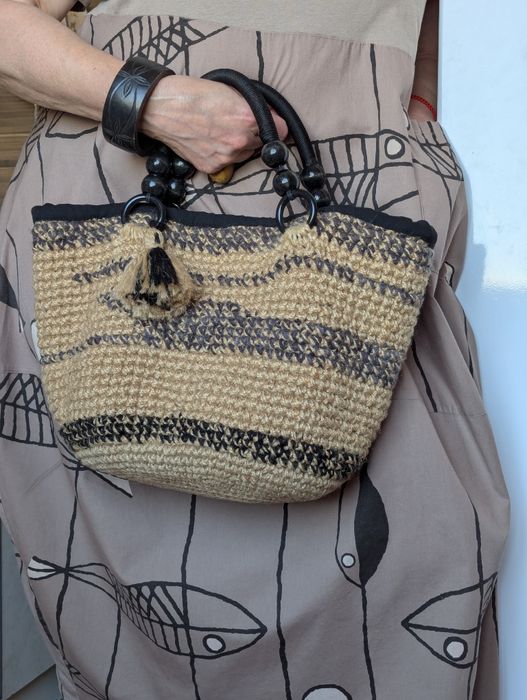 Handmade. Джутове торба.