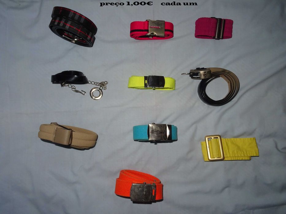 camisas de homem e senhora, cintos, meias e collants outono/inverno